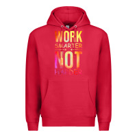 Cardinal work smarter not harder Premium Hoodie - artisFamous