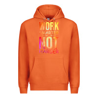 Carrot work smarter not harder Premium Hoodie - artisFamous