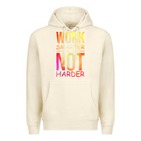 Sandshell work smarter not harder Premium Hoodie - artisFamous