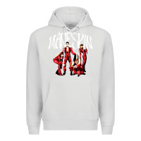 Dove Grey maneskin rock Premium Hoodie - artisFamous