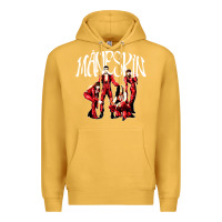 Mustard maneskin rock Premium Hoodie - artisFamous