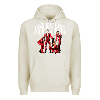 Oatmeal Heather maneskin rock Premium Hoodie - artisFamous