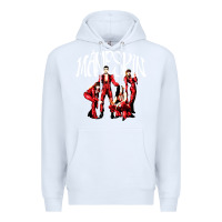 White maneskin rock Premium Hoodie - artisFamous