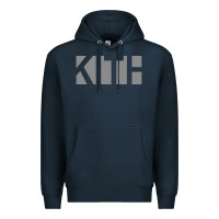 Navy kith Premium Hoodie - artisFamous