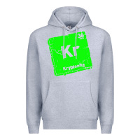 Heather Grey kr kryptonite Premium Hoodie - artisFamous