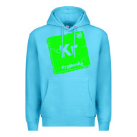 Ocean Blue kr kryptonite Premium Hoodie - artisFamous