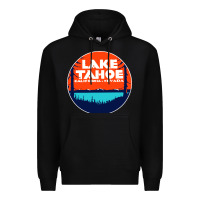 Black lake tahoe california Premium Hoodie - artisFamous