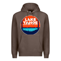Coffee lake tahoe california Premium Hoodie - artisFamous