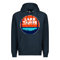 Navy lake tahoe california Premium Hoodie - artisFamous