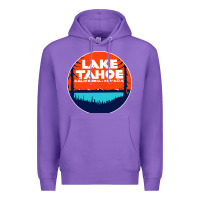 Purple lake tahoe california Premium Hoodie - artisFamous