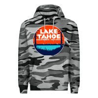 Slate Camo lake tahoe california Premium Hoodie - artisFamous