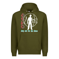 Army Green devo duty now for the future Premium Hoodie - artisFamous