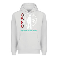Dove Grey devo duty now for the future Premium Hoodie - artisFamous