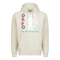 Oatmeal Heather devo duty now for the future Premium Hoodie - artisFamous