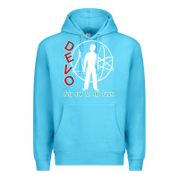 Ocean Blue devo duty now for the future Premium Hoodie - artisFamous