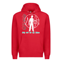Red devo duty now for the future Premium Hoodie - artisFamous