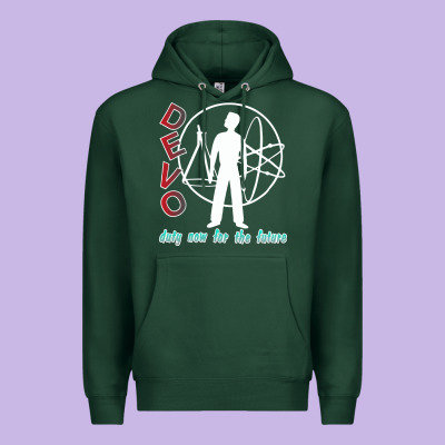 Devo Duty Now For The Future Premium Hoodie Designed By Artisfamous
