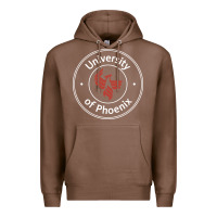 Chestnut university of phoenix white red Premium Hoodie - artisFamous