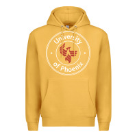Mustard university of phoenix white red Premium Hoodie - artisFamous