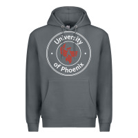 Rock university of phoenix white red Premium Hoodie - artisFamous
