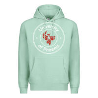 Seafoam university of phoenix white red Premium Hoodie - artisFamous