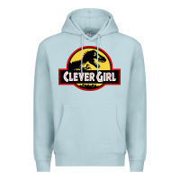 Blue Mist clever girl Premium Hoodie - artisFamous