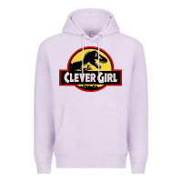 Lilac clever girl Premium Hoodie - artisFamous