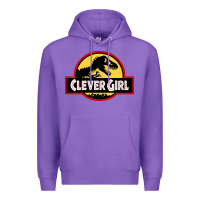 Purple clever girl Premium Hoodie - artisFamous