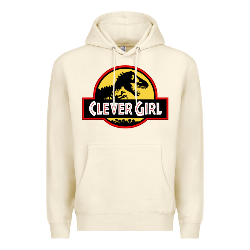 Clever Girl Premium Hoodie by artisFamous | Teevron