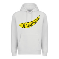 Dove Grey Holy Banana Premium Hoodie - artisFamous