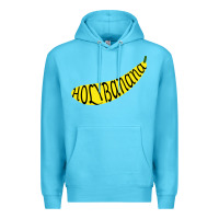 Ocean Blue Holy Banana Premium Hoodie - artisFamous