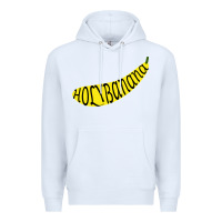 White Holy Banana Premium Hoodie - artisFamous