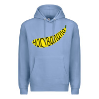 Colony Blue Holy Banana Premium Hoodie - artisFamous