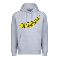 Heather Grey Holy Banana Premium Hoodie - artisFamous