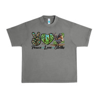 Tornado Peace Love Sloths Urban Heavy Tee - LillyAllenDesigns