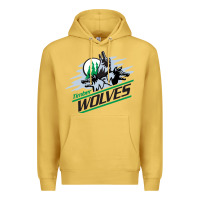 Antique Gold timber wolves Premium Hoodie - artisFamous