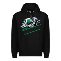 Black timber wolves Premium Hoodie - artisFamous