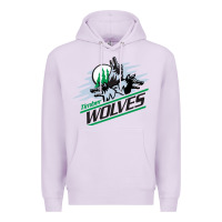 Lilac timber wolves Premium Hoodie - artisFamous