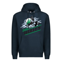 Navy timber wolves Premium Hoodie - artisFamous