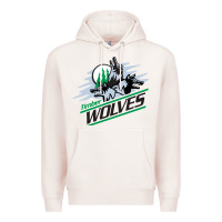 Pale Pink timber wolves Premium Hoodie - artisFamous