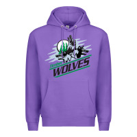 Purple timber wolves Premium Hoodie - artisFamous