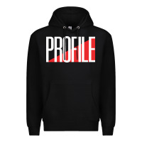 Black profile records Premium Hoodie - artisFamous