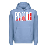 Colony Blue profile records Premium Hoodie - artisFamous