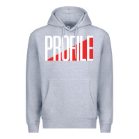 Heather Grey profile records Premium Hoodie - artisFamous