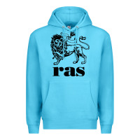 Ocean Blue ras records Premium Hoodie - artisFamous