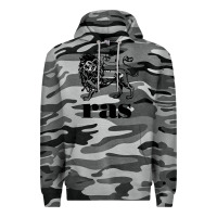 Slate Camo ras records Premium Hoodie - artisFamous