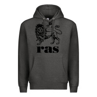 Charcoal Heather ras records Premium Hoodie - artisFamous