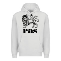 Dove Grey ras records Premium Hoodie - artisFamous