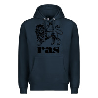 Navy ras records Premium Hoodie - artisFamous