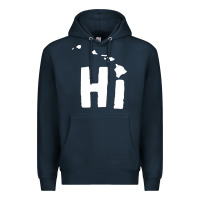 Navy hi hawaii Premium Hoodie - artisFamous